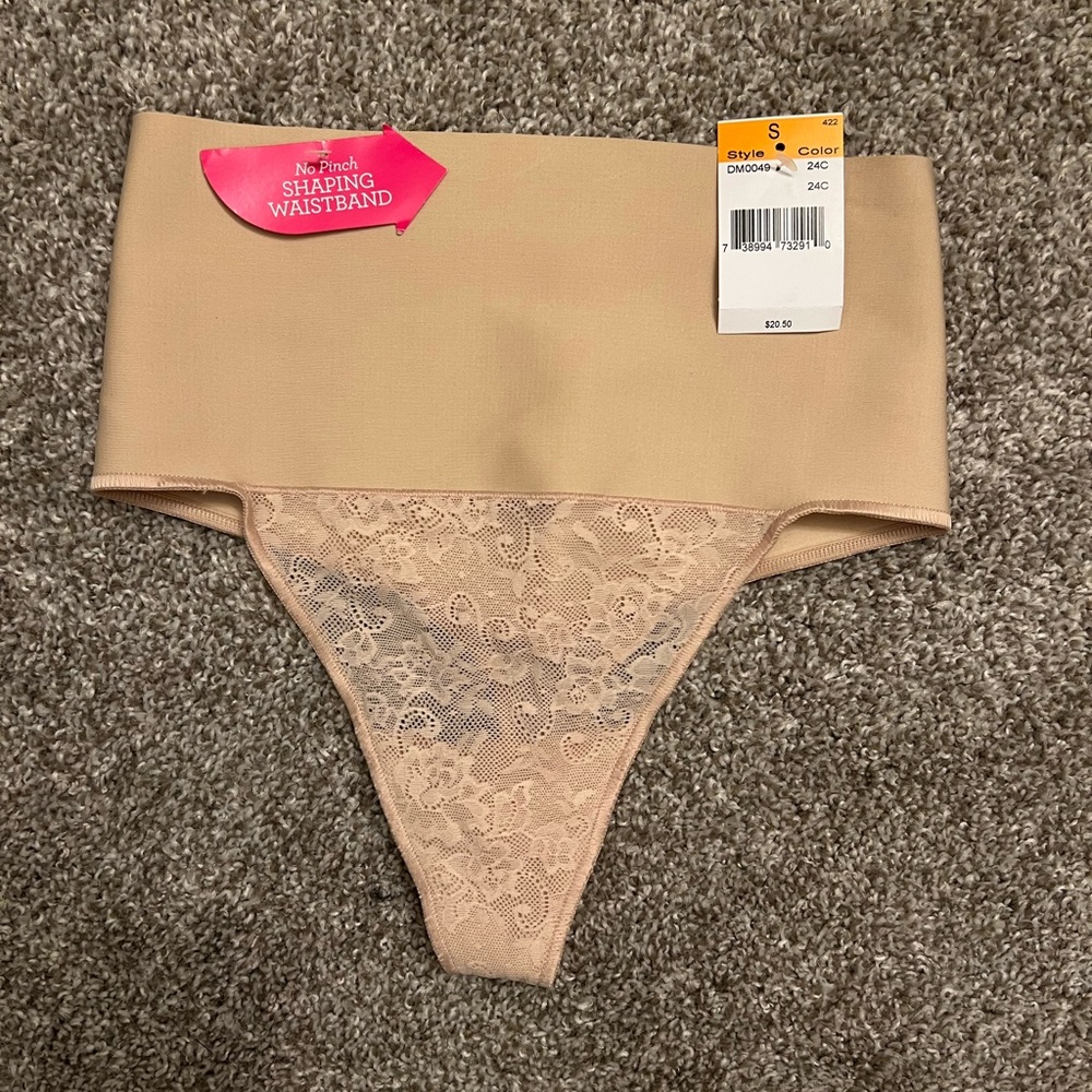 New with tags nude shapewear thong size small